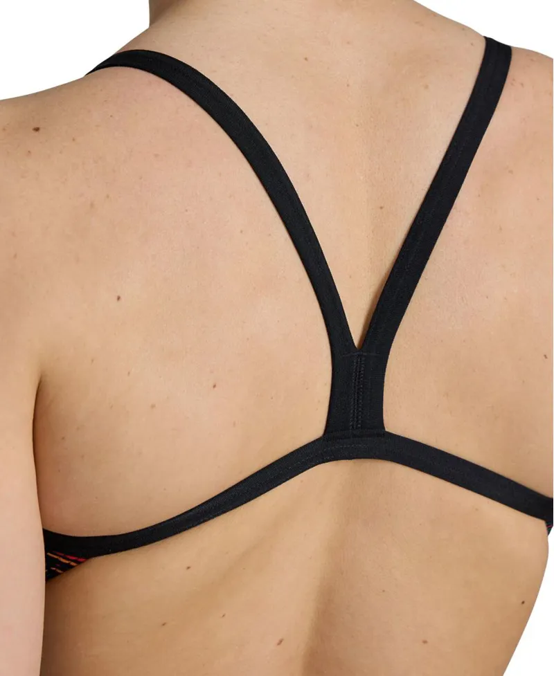 Arena Women's Overview Challenge Back Swimsuit Black/Multi-7